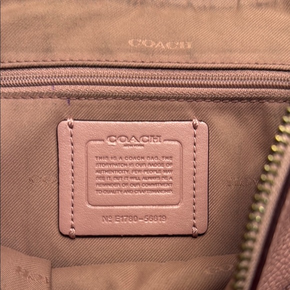 Coach Pink Leather Women's Bag and Wallet Set - Picture 5 of 10